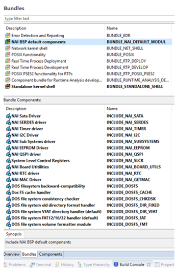 VxWorks7 BSP NIU3A img10