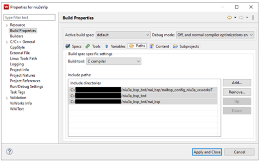 VxWorks7 BSP NIU3A img17